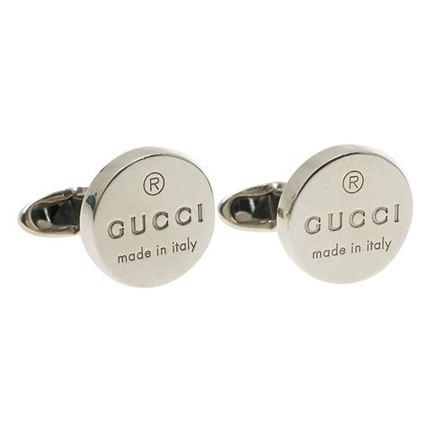 gucci cufflinks replica|gucci cufflinks silver.